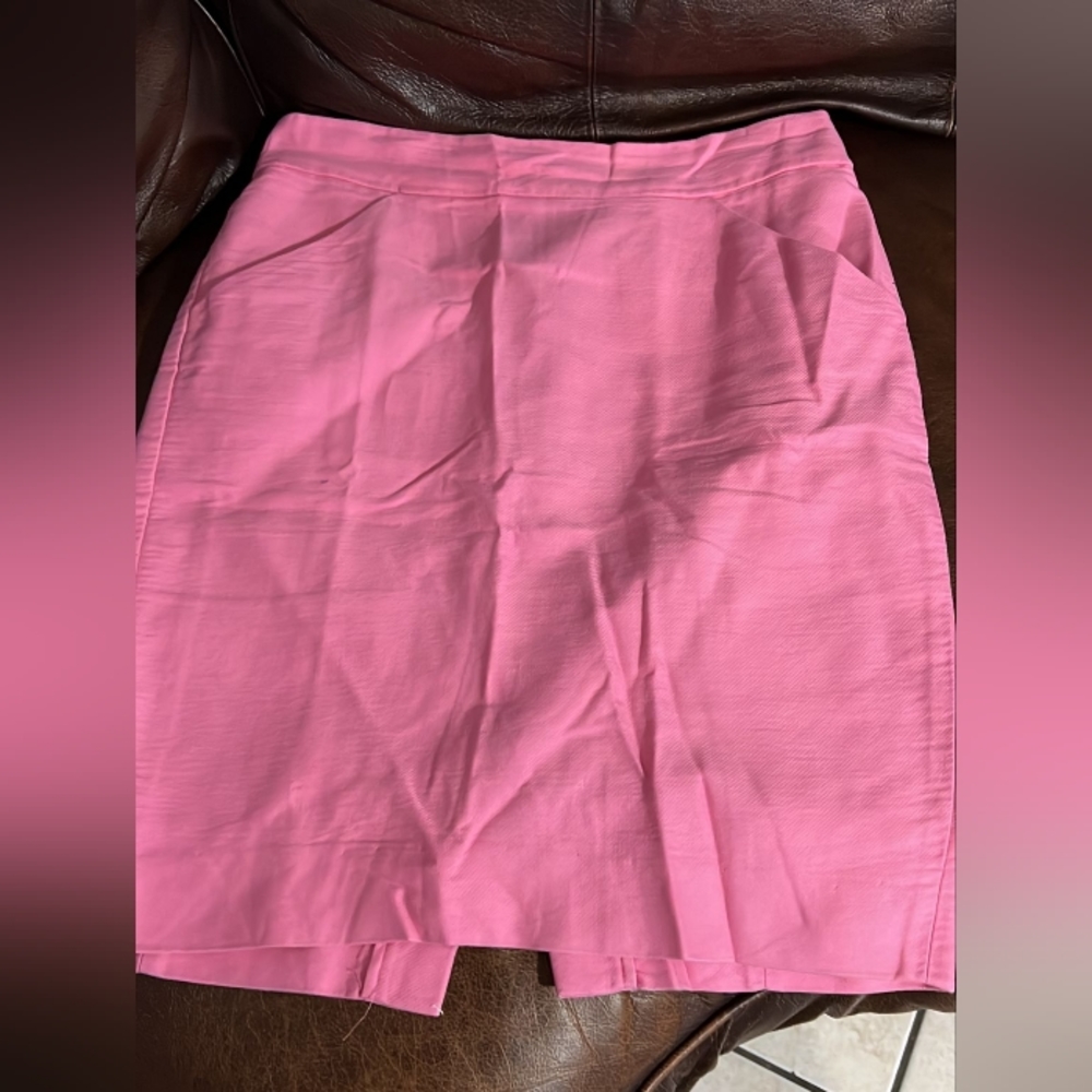 Pink Pencil Skirt